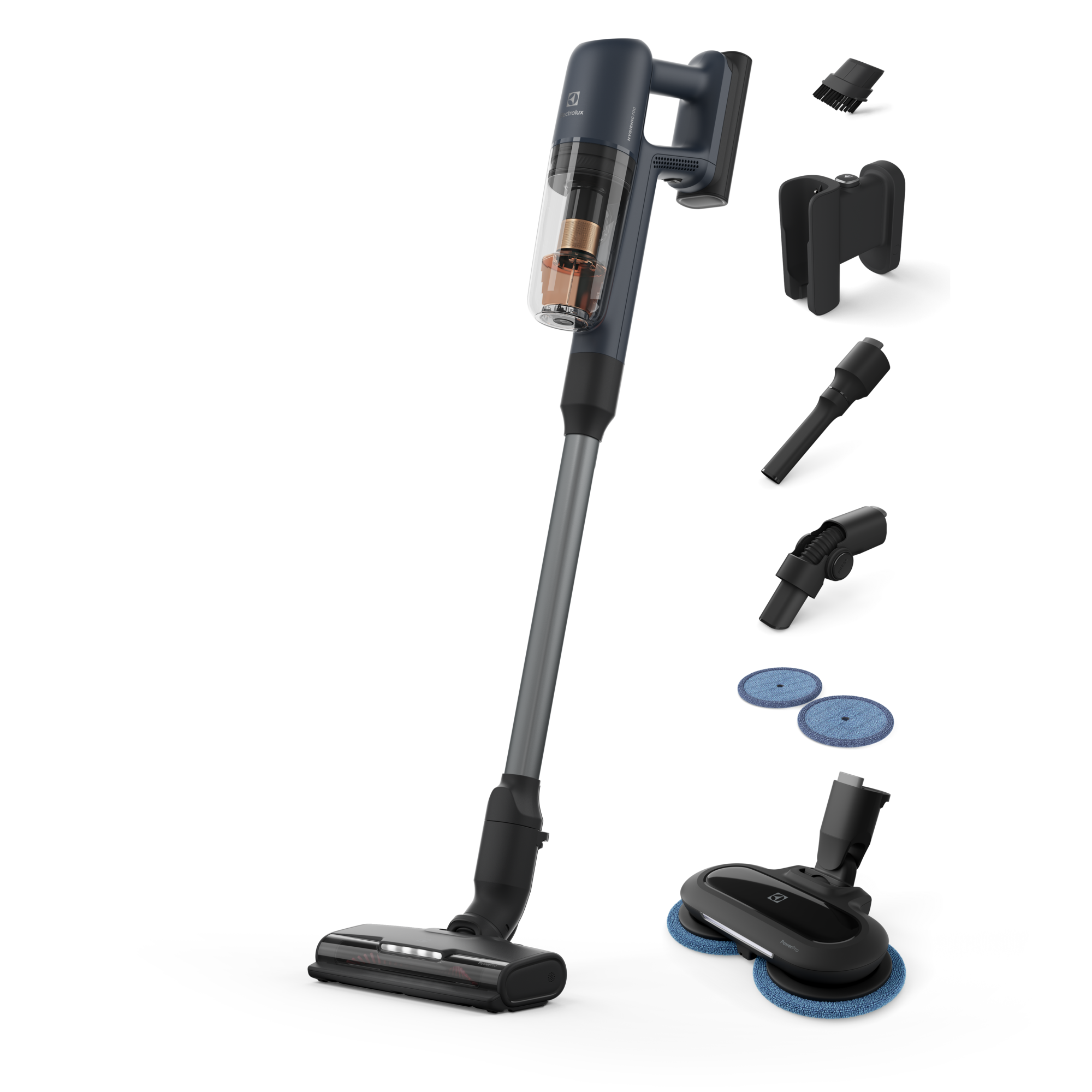 Electrolux Hygienic 700 Skaftdammsugare upp till 40 min EP71B14WET