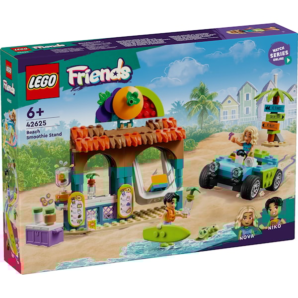 LEGO® Friends Strand – Smoothiekiosk - 213 delar (42625)