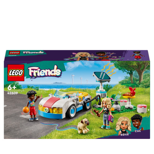 LEGO® Friends Elbil och laddstation - 170 delar (42609)